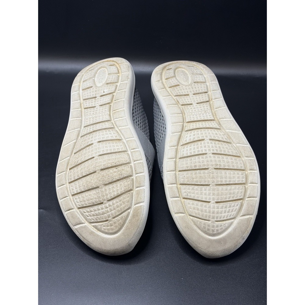 Crocs Literide Womens Size 8 Slip On Sneakers Gray Mesh Shoes 205727 - Picture 5 of 11